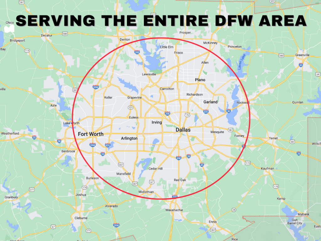 dfw commercial roofing service area